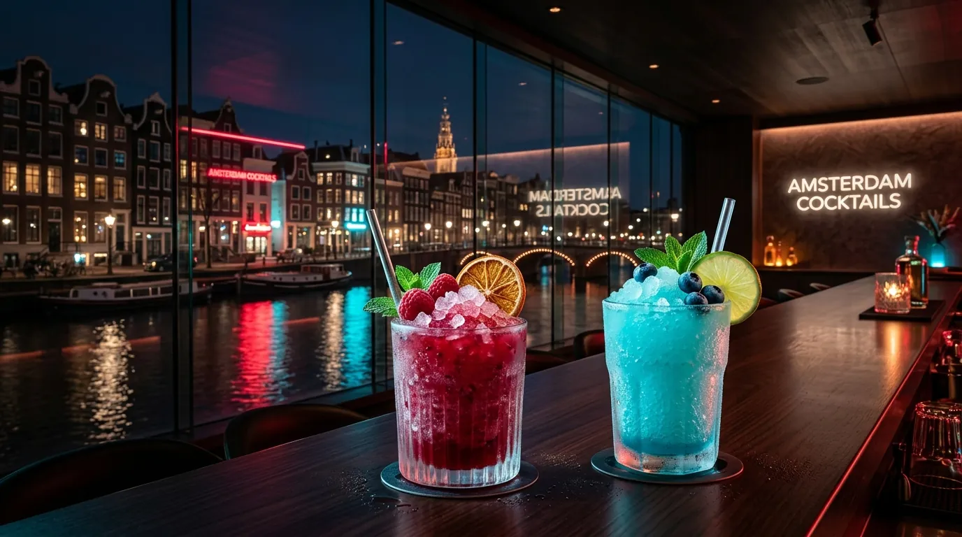 Granizados de Amsterdam Cocktails